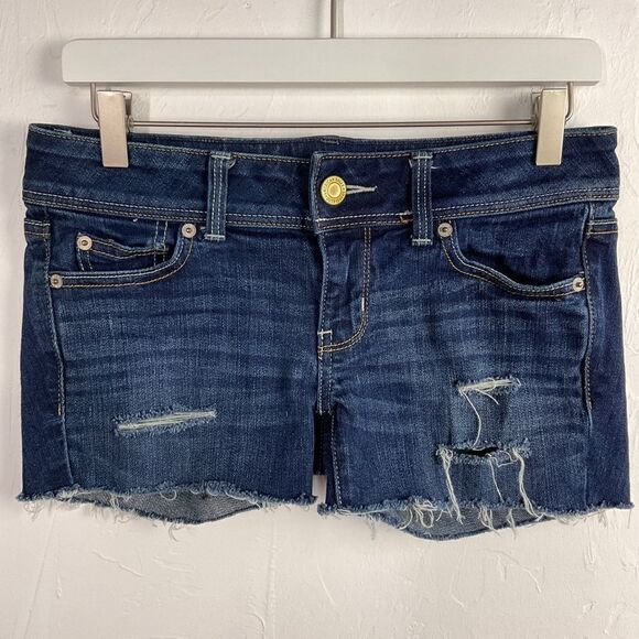 American Eagle Outfitters Distressed Custom Cutoff Shorts 4 - Picture 1 of 4